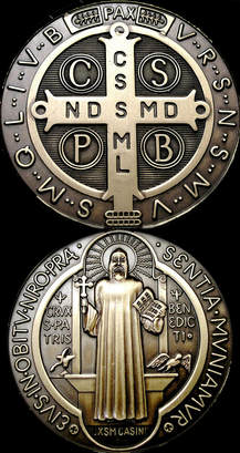 Medalla de San Benito - Parroquia La Santa Cruz
